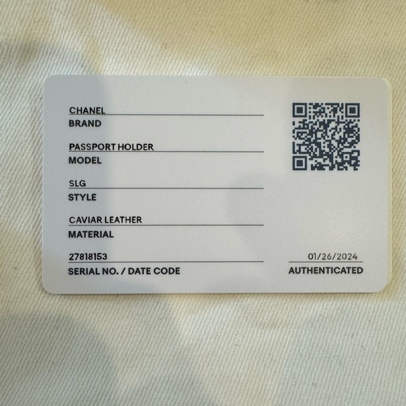 Chanel Iridescent Purple Passport Cover - Picture 10 of 15